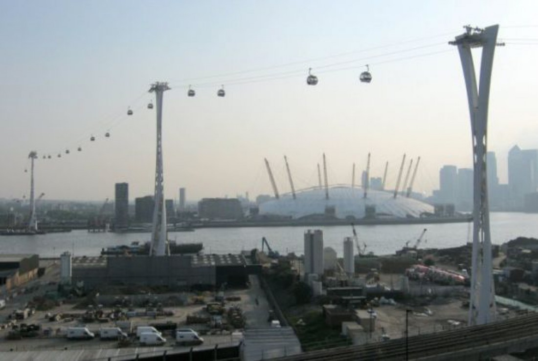 Emirates Air Line, Великобритания