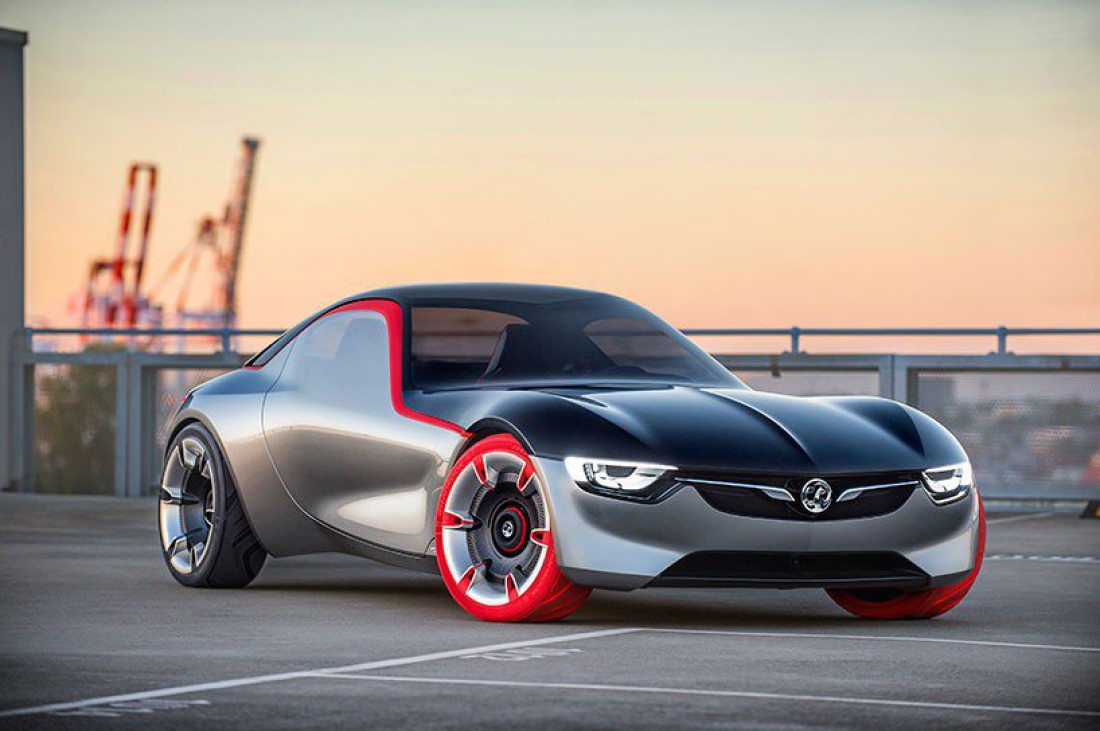 Opel GT Concept 2016 радует необычным и довольно стильным дизайном