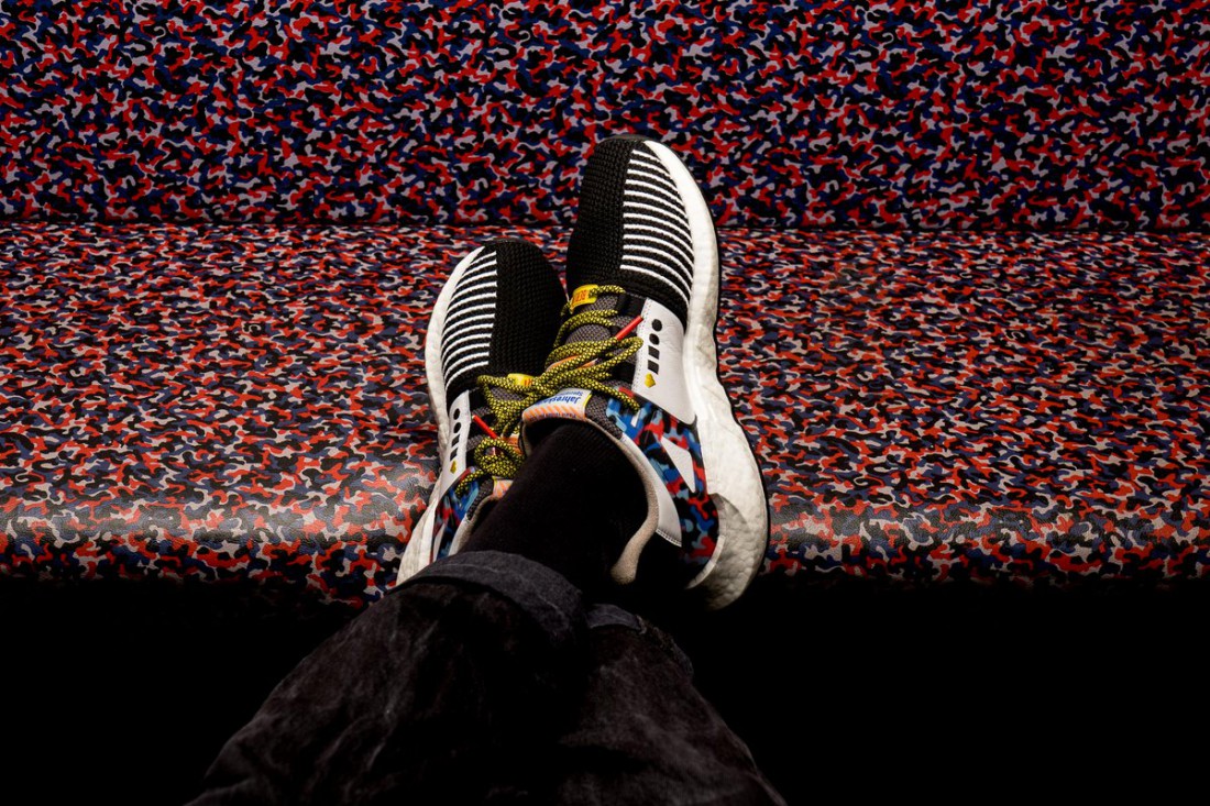 Дизайн новеньких adidas — в стиле обивки сидений берлинского метрополитена