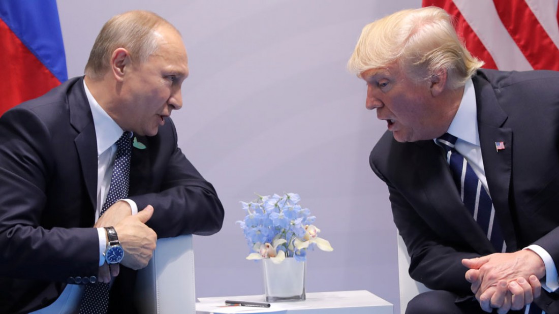 Путин и Трамп. Второе и третье место соответственно
