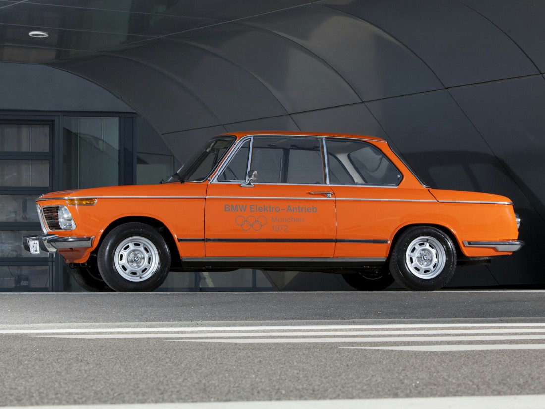 BMW 1602 Electro-Antrieb — электрокар, построенный для Олимпийских игр