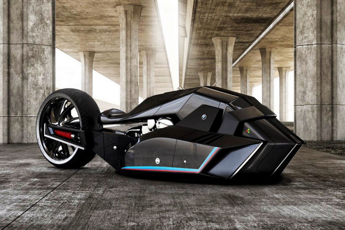BMW Titan — футуристический байк из-под пера турецкого дизайнера
