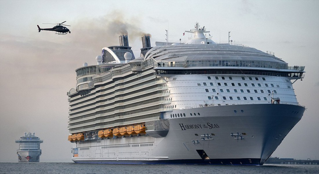 Harmony of the Seas принадлежит американо-норвежскому предприятию Royal Caribbean Cruises Ltd.