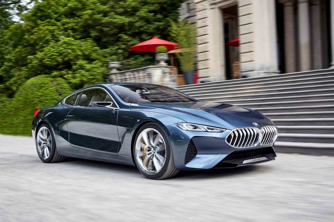 BMW 8 Series. Элегант-кар класса Gran Turismo, римейк BMW 8 из 1990-х