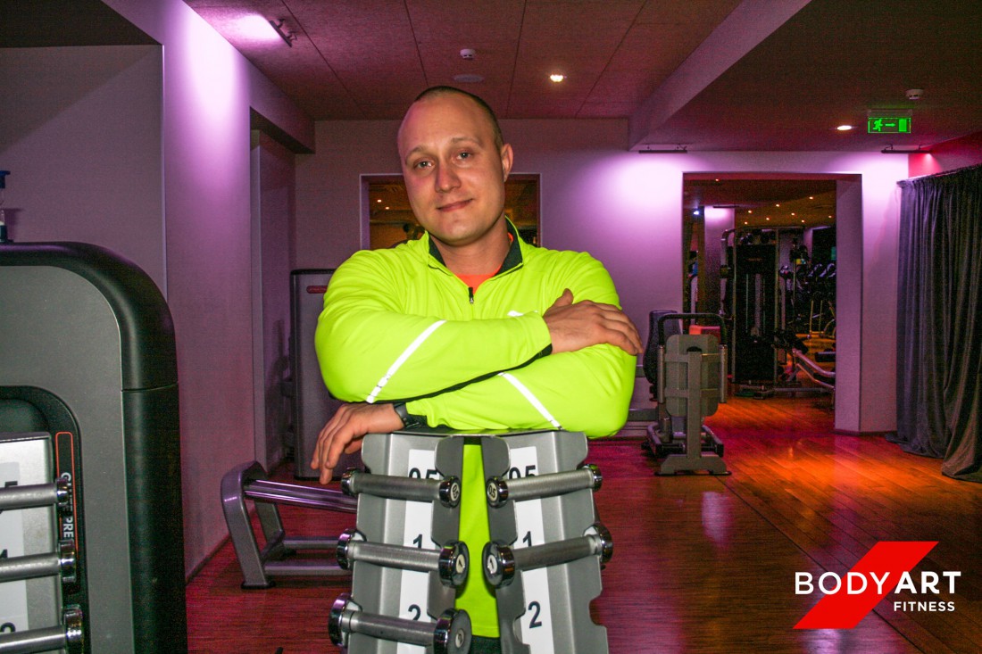 Сергей Биленко, тренер фитнес-клуба BodyArtfitness