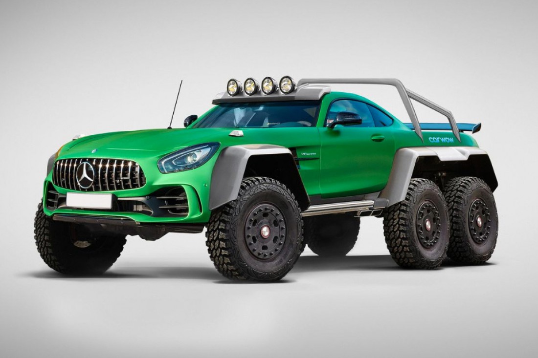 Знакомься: Mercedes-AMG GT 6x6. Из чего слепили — читай далее