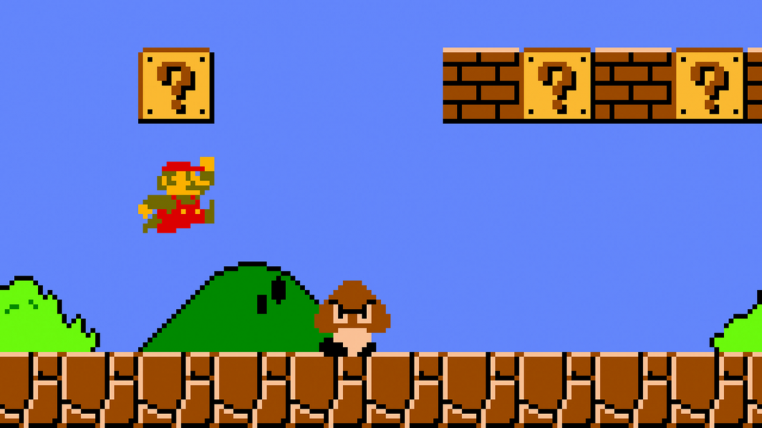 Легендарная игра Super Mario Bros.