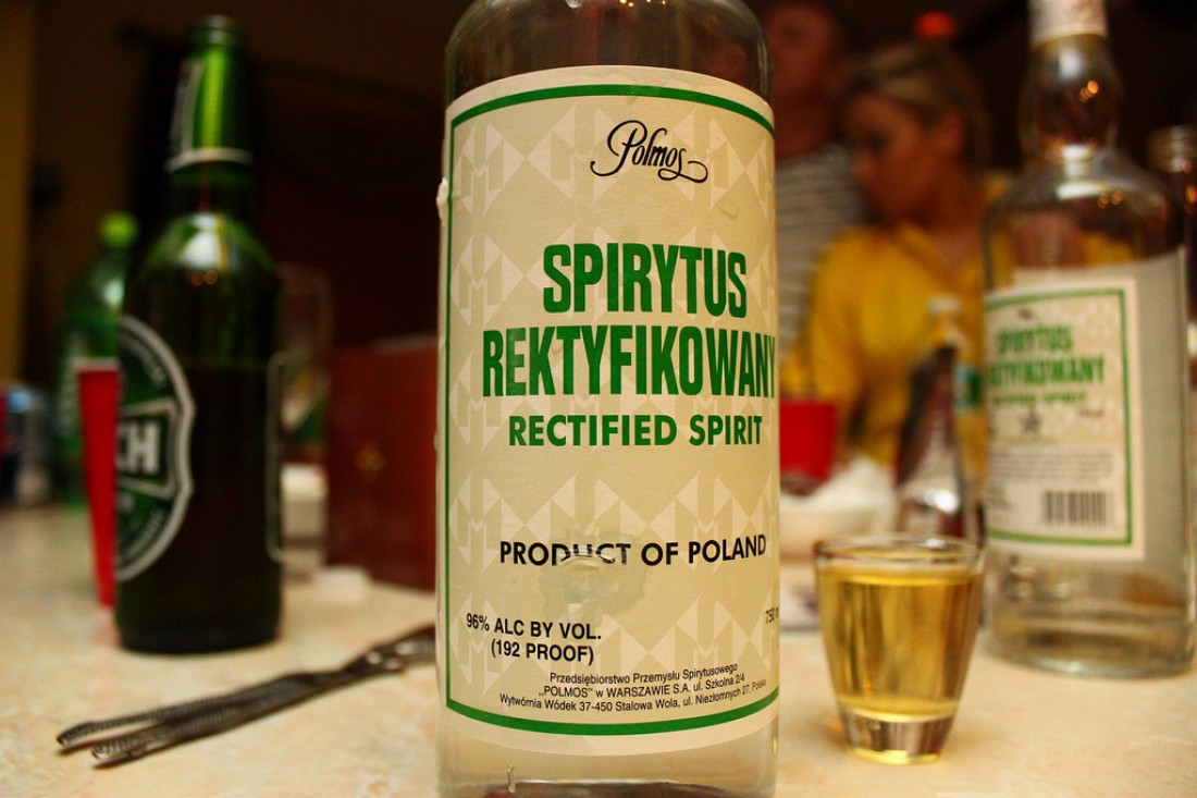 Spirytus Rektyfikowany. Глянь на градус. Представь, как оно