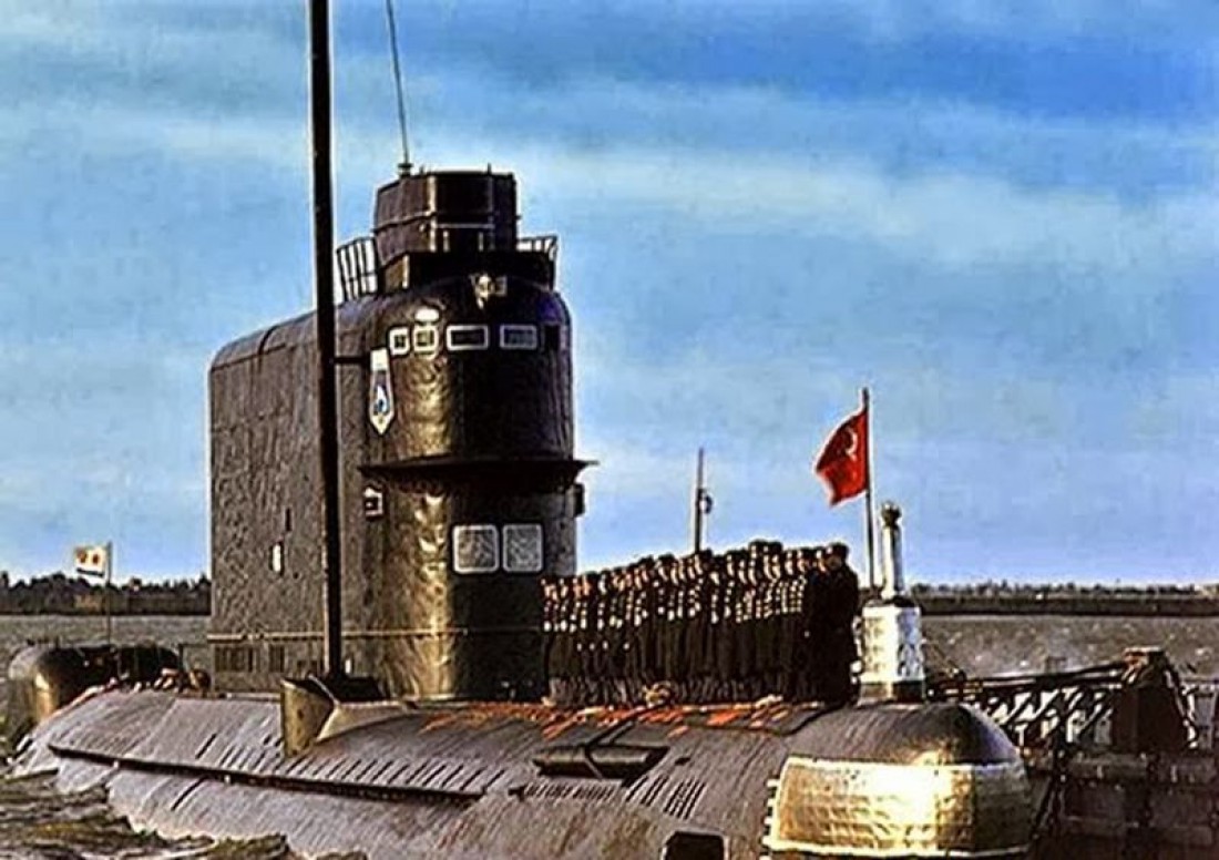 Одна из субмарин проекта 629. В него же входила злосчастная К-129