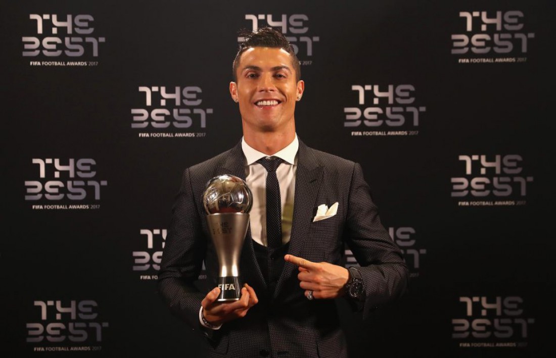 Криштиану Роналду на The Best FIFA Football Awards 2017