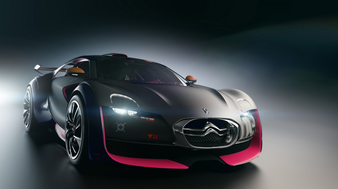 Citroen Survolt. Один из самых многообещающих и футуристических концептов электрокаров будущего