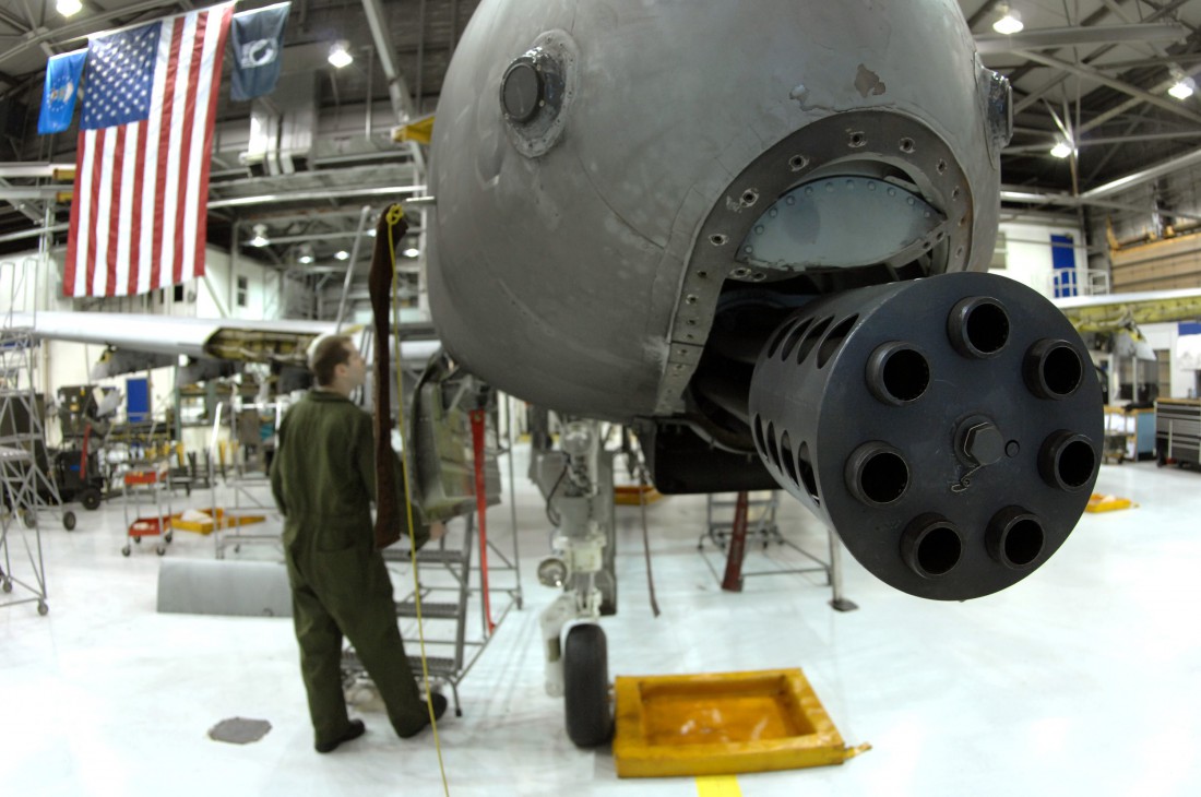 Скорострельность GAU-22/A — 50 выстрелов в секунду