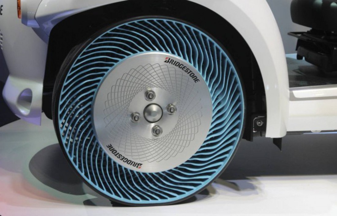 Bridgestone Airless — шины без воздуха и вероятности прокола