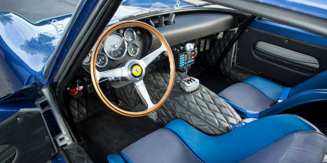 Салон Ferrari 250 GTO 1962-го года