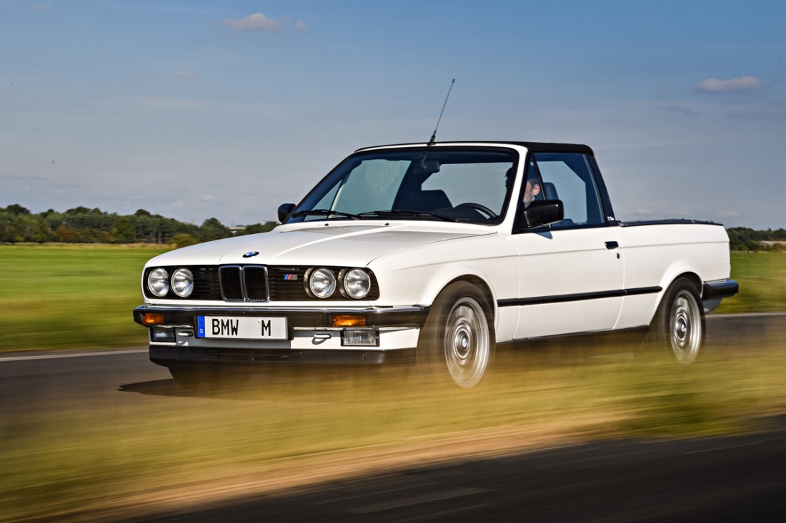 BMW M3 Pickup (E30) (1986) — пикап, обслуживавший гонки BMW