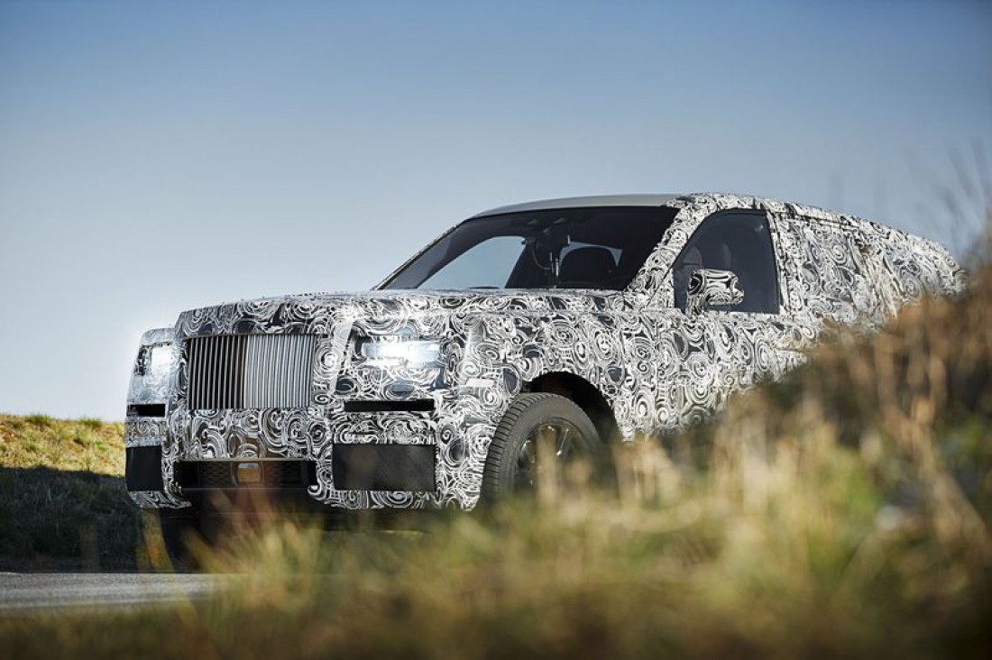 Rolls-Royce Project Cullinan. Построят на алюминиевой платформе