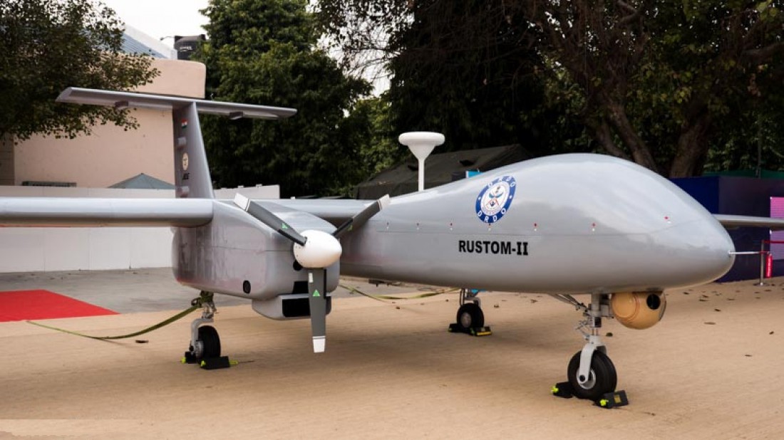 Первый выход DRDO Rustom II в небо планируется на 2016 год