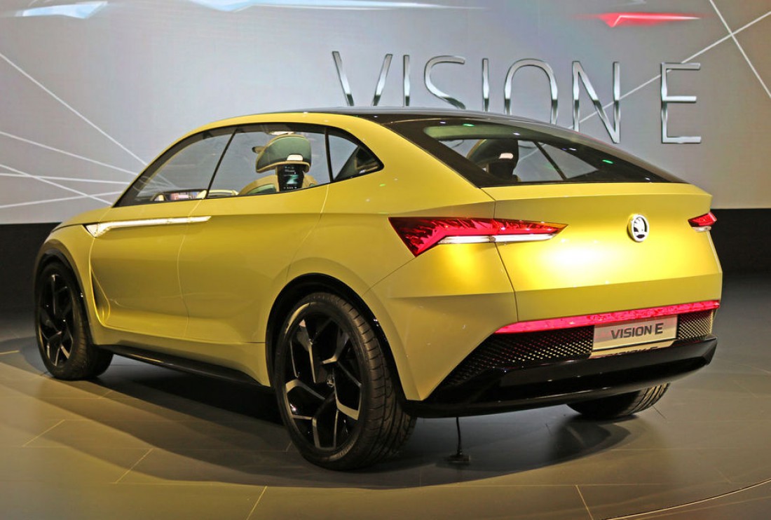 Запас хода Skoda Vision E — 500 километров
