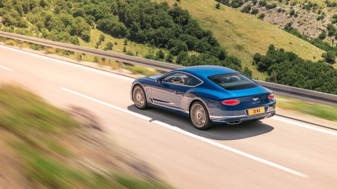 Расход топлива Bentley Continental GT 2018 — 9,86 км на 1 литр