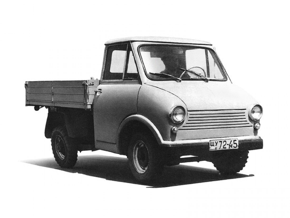ЗАЗ-970. Грузоподъемность — 350 кг