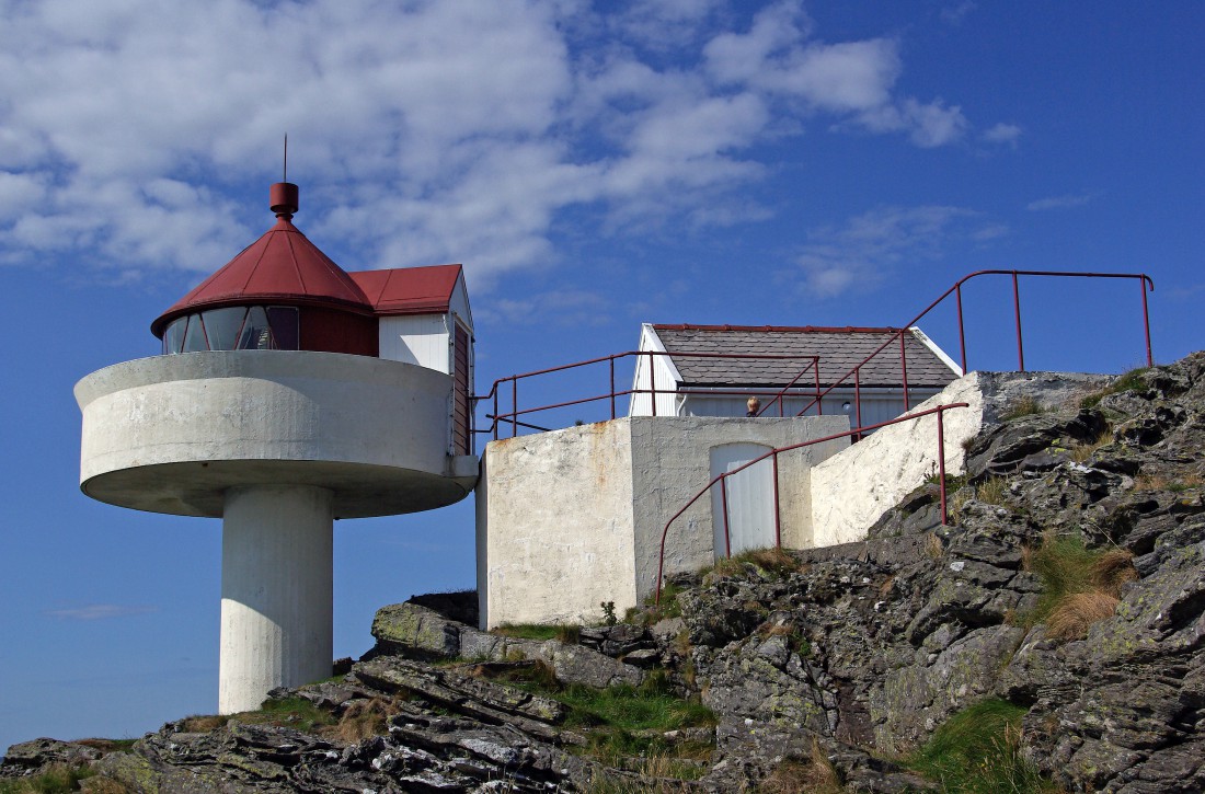 Fjøløy Lighthouse, острова Рогаланд, Норвегия