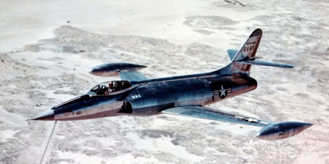 Lockheed XF-90. Его обскакал конкурент XF-88 Voodoo