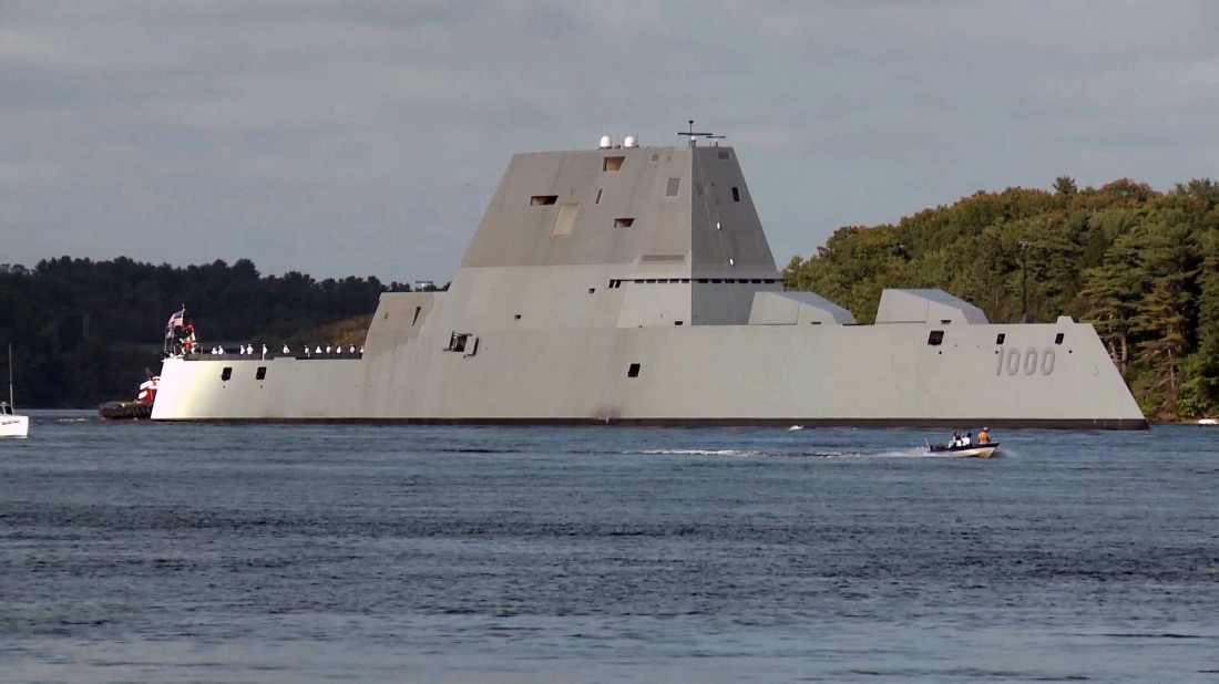 USS Zumwalt (DDG-1000). Делает ноги из штата Мэн