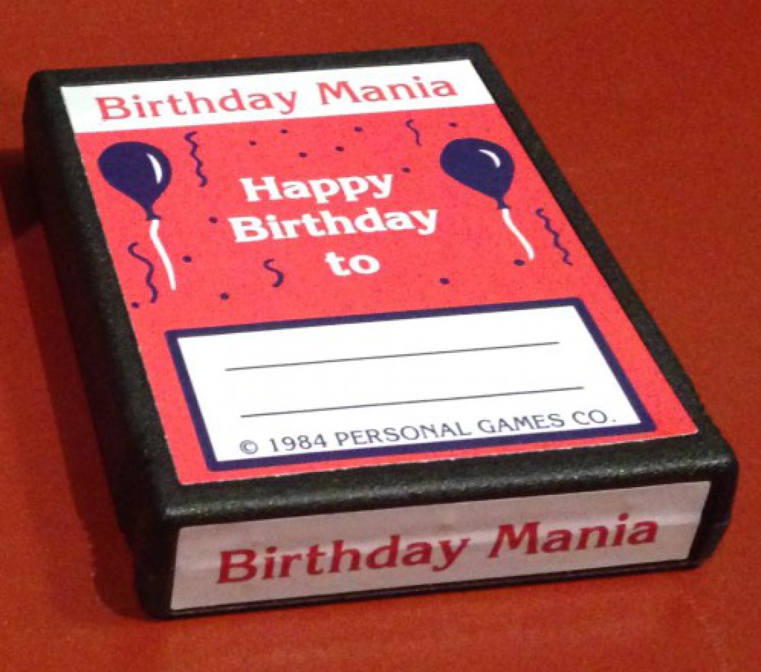 Birthday Mania — Atari 2600. Цена — $35 тысяч