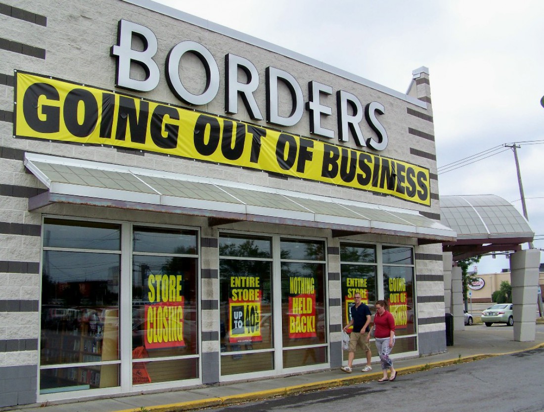 Borders Books. Точнее, его остатки