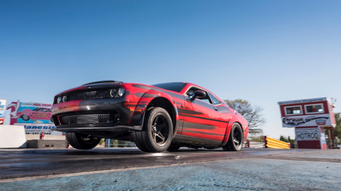 Наглая морда Dodge Demon