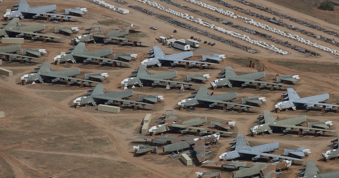 Davis-Monthan Air Force обслуживает персонал из 550-ти человек