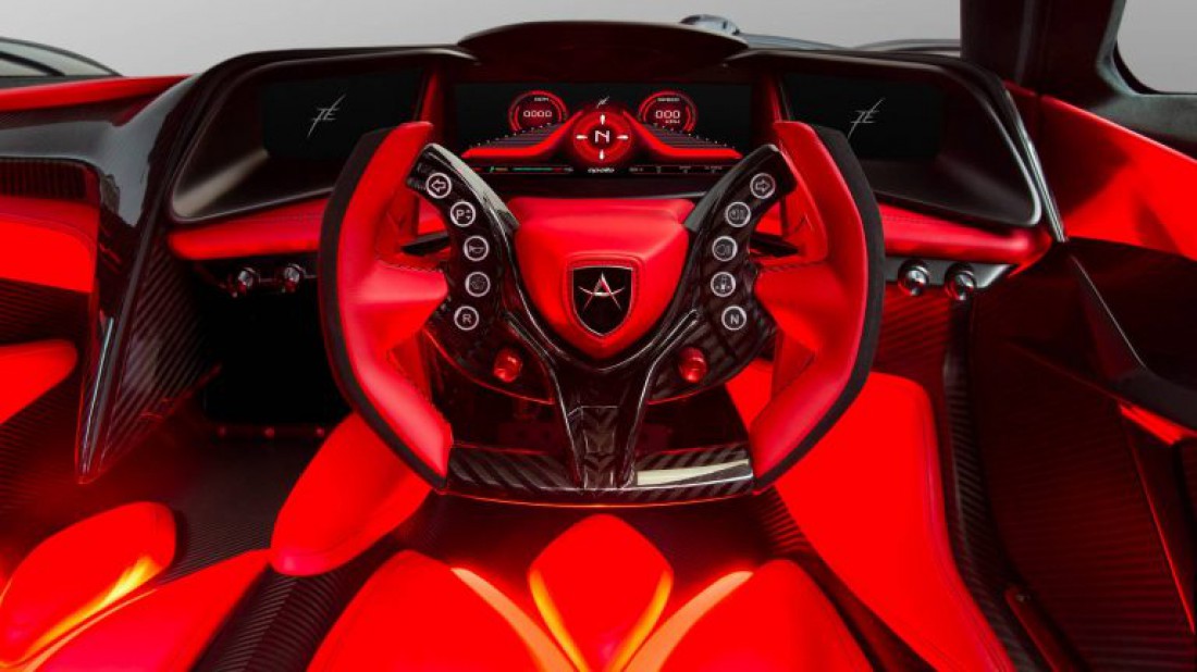 Съемный руль Apollo Intensa Emozione. В стиле F1