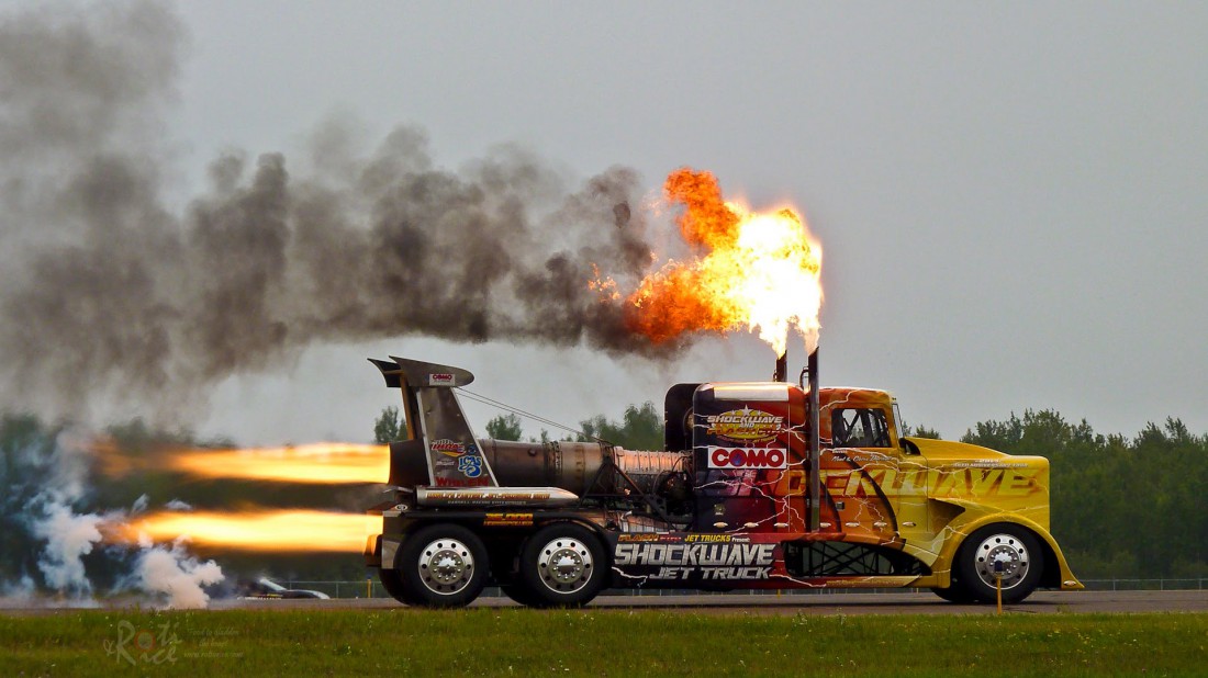 Peterbilt Jet Truck. Один из самых быстрых грузовиков в мире