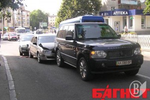 ДТП с Range Rover Ляшко