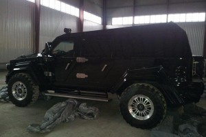 Бронированный Knight XV - единственный в Украине