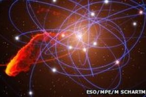 Компьютерная модель момента поглощения облака Компьютерная модель момента поглощения облака