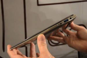 Ultrabook. Вид сбоку Ultrabook. Вид сбоку
