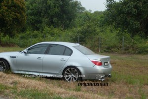 BMW в кювете