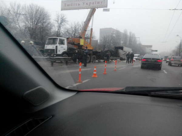 Место аварии