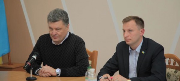 Петр Порошенко и Степан Барна