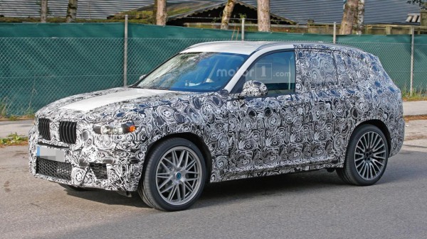 Кроссовер BMW X3 M впервые замечен на тестах