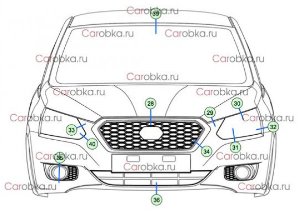 Эскиз новой бюджетной модели Datsun