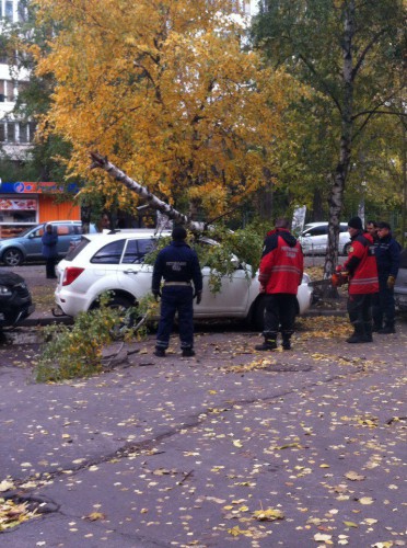 ЧП около корпусов КПИ