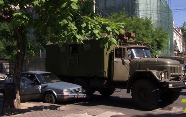 Место аварии