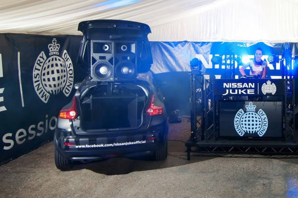 Nissan Juke Box – прототип лимитированной серии от Ministry of Sound