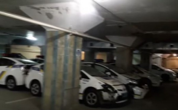 Кладбище полицейских авто
