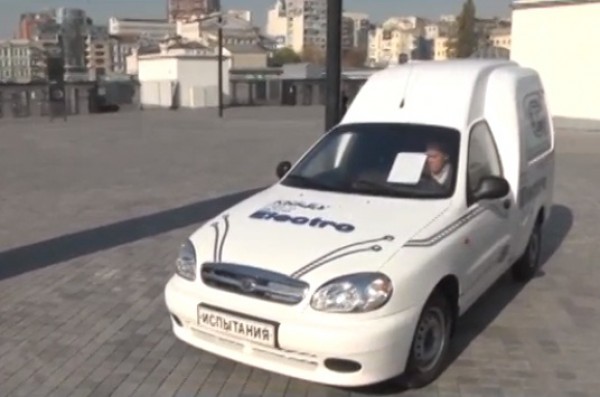Новое авто на испытаниях