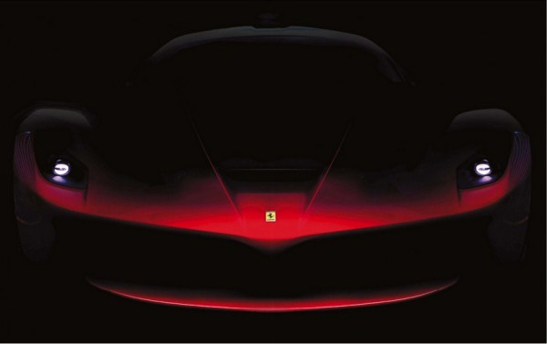 Тирез нового суперкара Ferrari