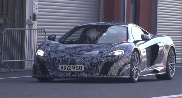 McLaren 675LT на треке