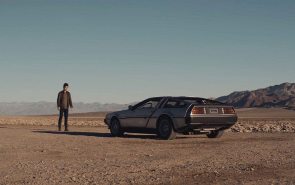 Новая реклама Delorean